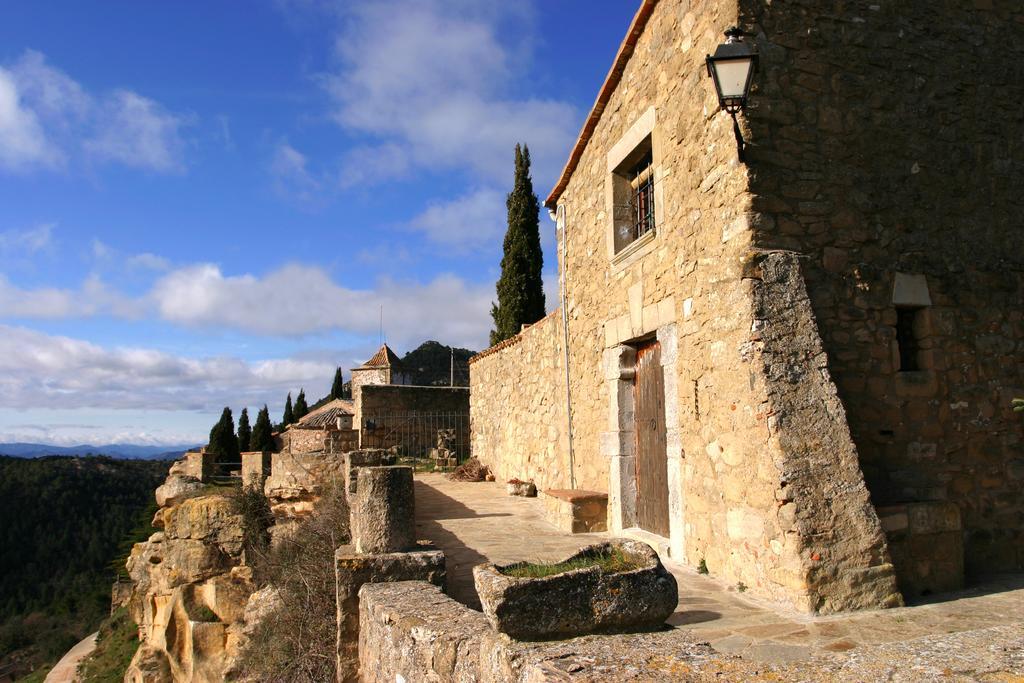 Pla Del Castell I Hostal Albarca Exterior foto